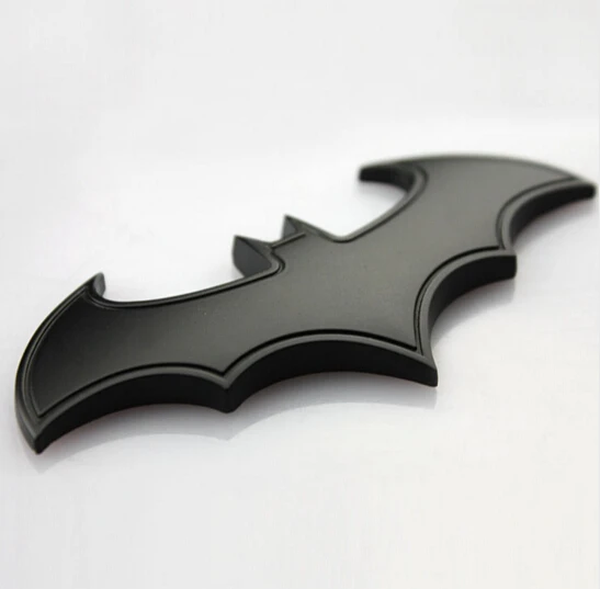 

3D Metal Car Emblem Bumper Car Decoration Badge Emblem Bat For car body decoration car Emblem Bat