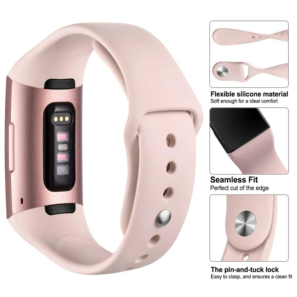 Браслет на запястье для Fitbit Charge 3, спортивные часы, ремешок для Fitbit Charge3, сменный ремешок для мужчин и женщин