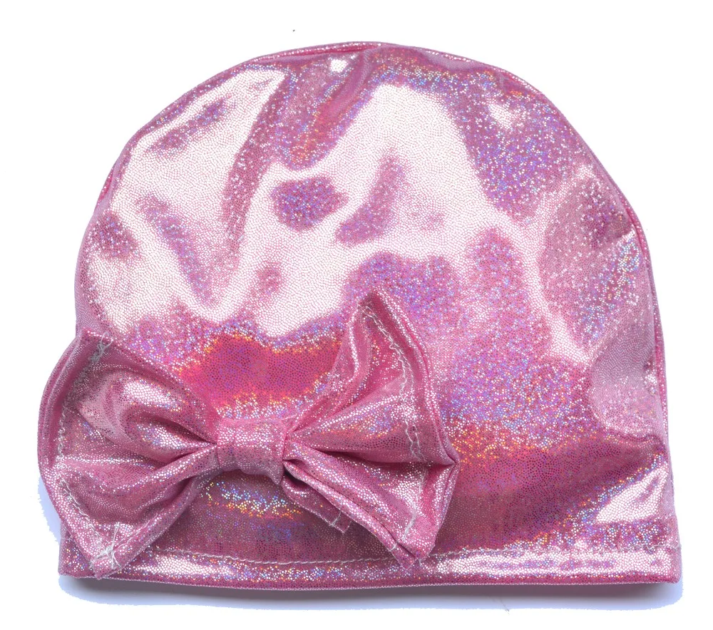 Girls Baby Caps Sweet 3D Big Bow tie Hat Newborns Toddlers Girls Hats