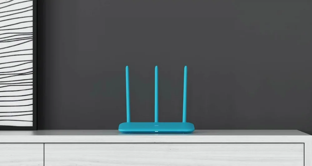 New Original Xiaomi Mi Router 4Q 3 Antennas Blue Wireless 2.4G 802.11bgn 450Mbps APP Control 64M ROMRAM Wifi Wireless Routers-9