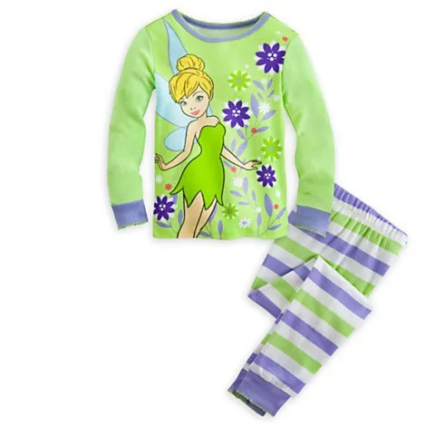 Осенние пижамы с Минни для девочек, детская одежда для сна, рождественские пижамы, детские пижамы, fille pijama infantil, хлопковый спортивный костюм - Цвет: 4