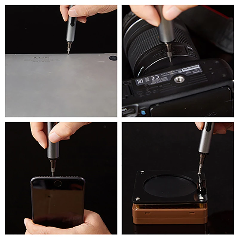 Precision Cordless Electric Screwdriver Set, Powered Screwdriver with 55 Screwdriver Bits,Repair Camera,Computer,Telephone Precision Cordless Electric Screwdriver Set, Powered Screwdriver with 55 Screwdriver Bits,Repair Camera,Computer,Telephone