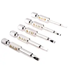 5 шт. Магнитная треугольная головка отвертка Биты S2 сталь 1/4 шестигранный хвостовик 50 мм