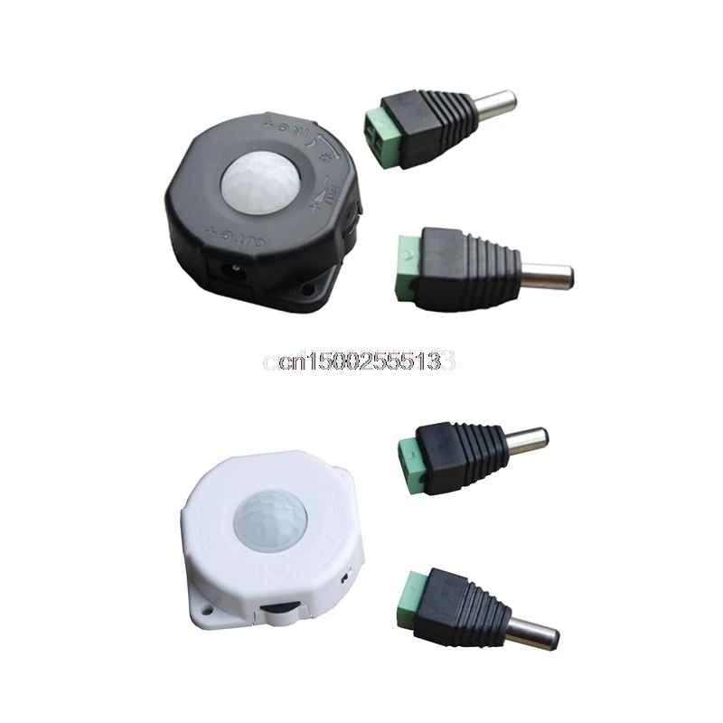 

Automatic DC 12V 24V 6A PIR Body Infrared Motion Detector Sensor Switch