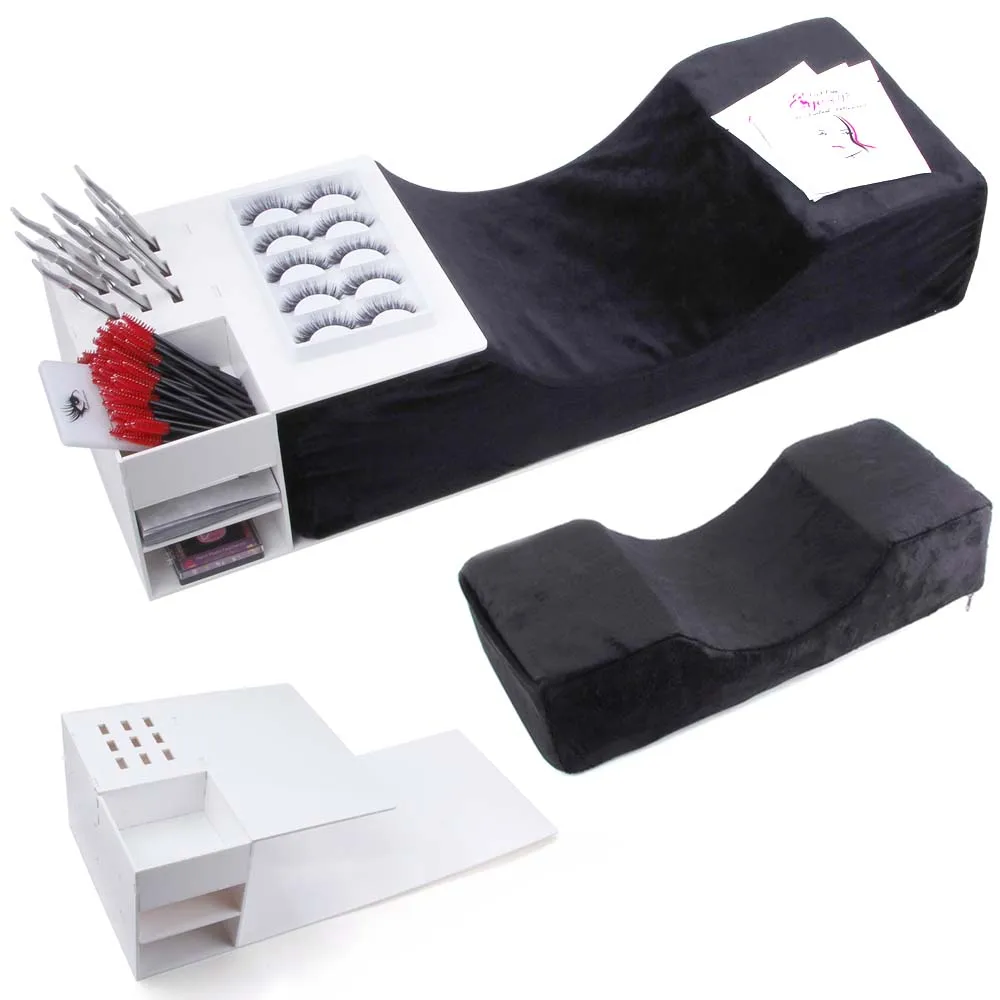 

Eyelash Extension Pillow Shelf Soft Special Ergonomic Memory Neck Pillows For Beauty Salon Use Headrest Support Lashes Pillow