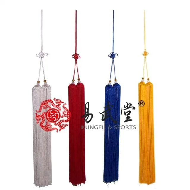 

yiwutang martial arts products high quality kung fu sword tassel, Chinese traditional 60cm long tai chi sword tassel
