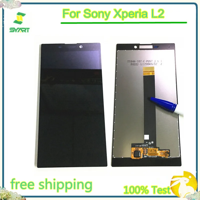 

5.5 inch AAA Quality LCD Display Touch Screen Digitizer Assembly Without Frame Replacement Part For Sony Xperia L2
