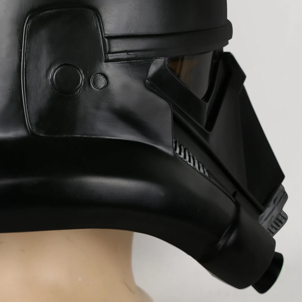 Cosplay Star Wars  Death Trooper Helmet Mask Classic Force Awakens Rubies Deluxe Helmet Halloween Party (10)