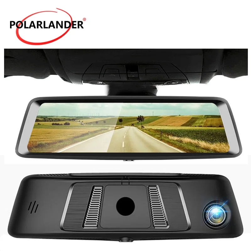 A9 10\ DVR Bluetooth MP4/MP5/RMVB Camera Video Drive Recorder 4G Android G-SENSOR Touch Screen GPS ADAS WiFi Rearview Mirror