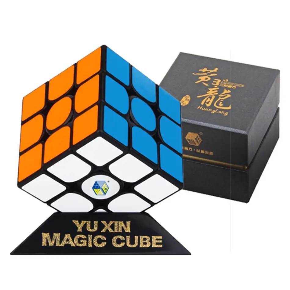 Yuxin 3x3 кубик рубика Магнитный куб Huanglong 3x3x3 волшебный 3 слоя скоростной