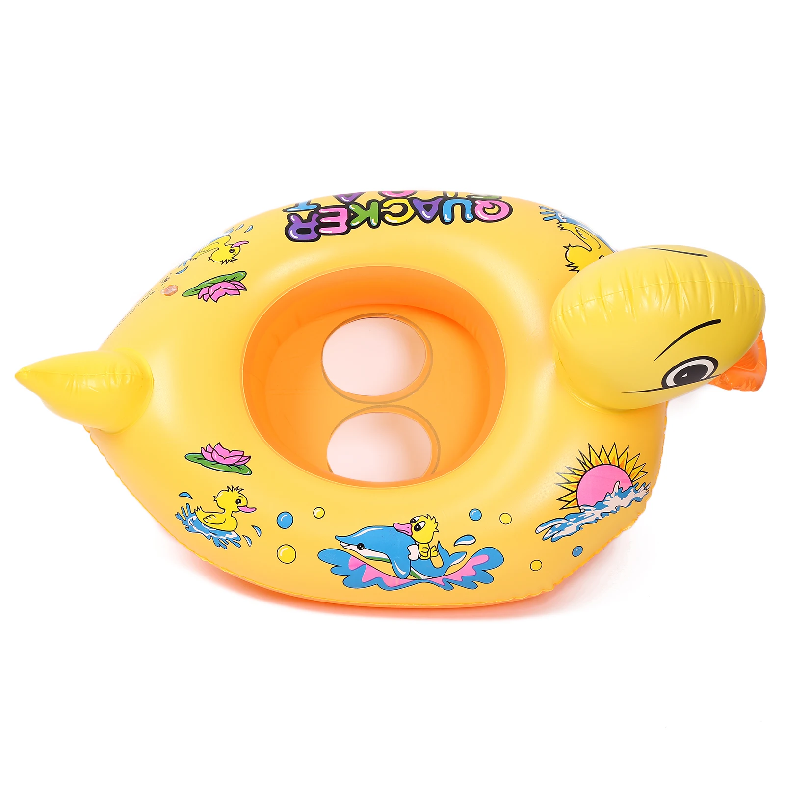 Надувной для плавания поплавок круг кольцо Дети поплавки сиденье милый утка поплавок кольца бассейн игрушка хороший баланс воды спортивные игрушки дропшиппинг