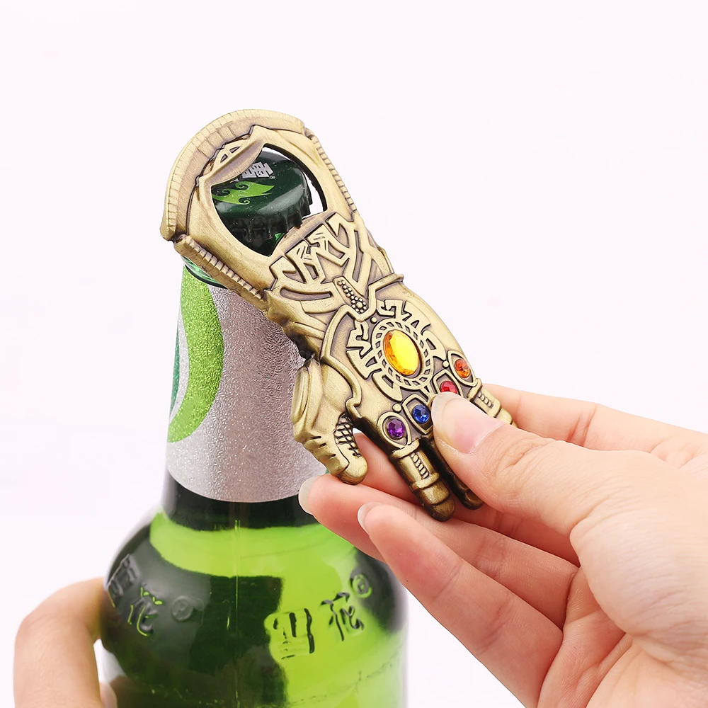 

Beer Bottle Openers Multifunction Key chain thanos Infinity Gauntlet bottle opener Shaped Beer Bottle Opener Keychain Gifts