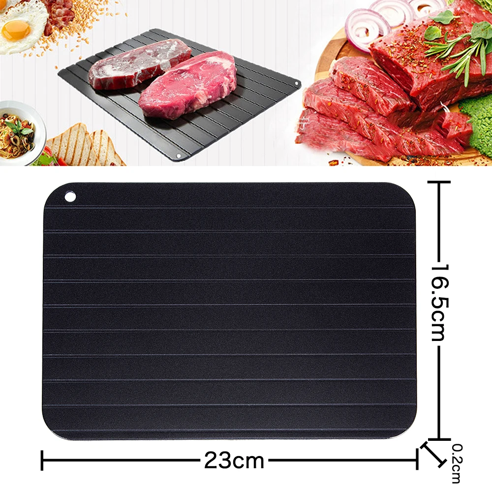 Thawing Tray Board Fast Defrosting Unfreeze Board Of Beef Meat Frozen Food Quickly Thawing Plate Chopping Blocks Thawing Tray Board Fast Defrosting Unfreeze Board Of Beef Meat Frozen Food Quickly Thawing Plate Chopping Blocks