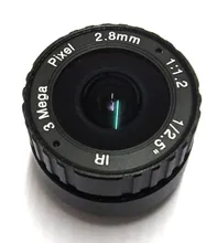 1/2.5″ 3MP HD 2.8mm CCTV Lens CS mount IR wide angle 115 degrees for Security IP Camera