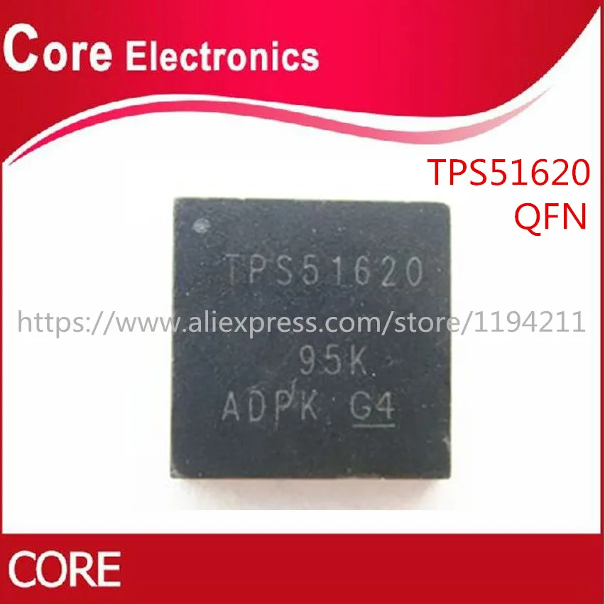 50 шт./лот TPS51620 51620 QFN-40 Новый | Электронные компоненты и принадлежности