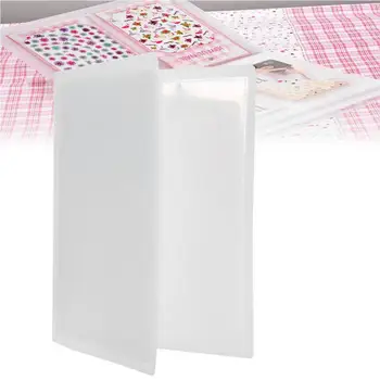 

Nail Art Decorations 20 Pages Nail Sticker Decal Collecting Albums Storage Nail Art Display Showing Book Cont l