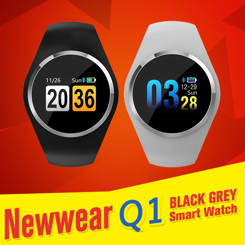 

[In Stock] Multi-language Newwear Q1 bluetooth 4.0 Smartwatch Smart Watch Men Women Waterproof App Control support IOS Android