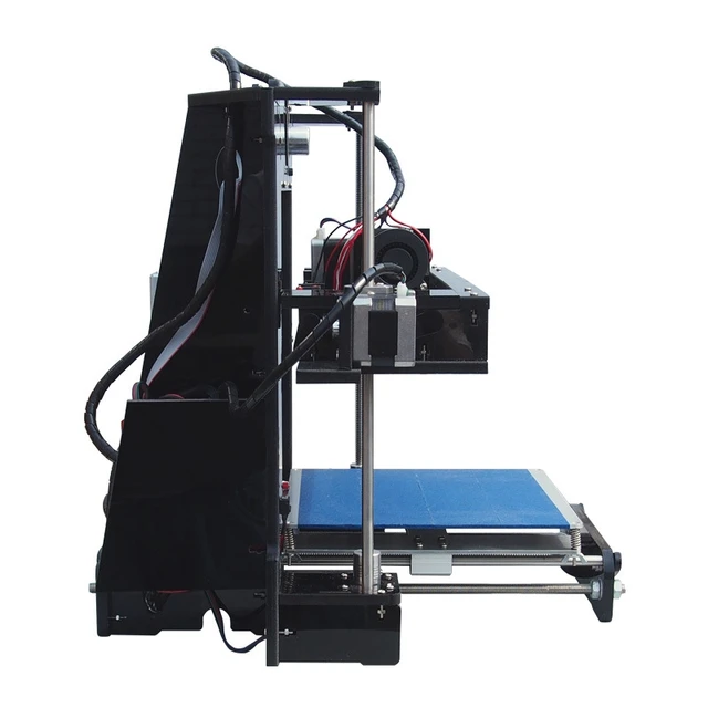 Special Price Embossed acrylic frame hoebed 3d printer Large size desktop 3d printer T8 Linear rail  High Quality Precision PLA filamento