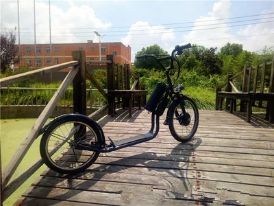 New sliding fashion electric bicycle 36V 350W electric mountain bike carbon steel frame electric scooter