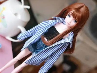Бесплатная доставка куклы BJD/SD blyth игрушки модные с 16 шарнирами тело + одежда обувь