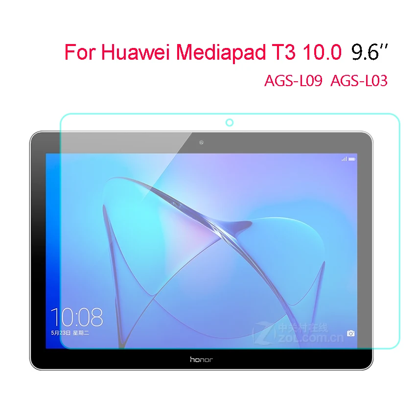 2pcs For Huawei T3 9.6 Tempered Glass 9H Tablet PC Screen Protector For
