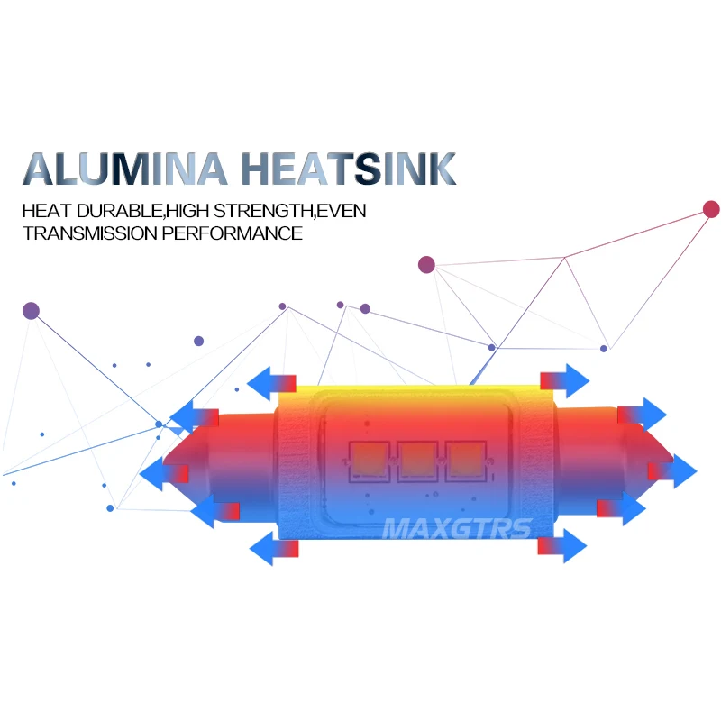 2x автомобиль гирлянда C5W налобный фонарь на 3 светодиодах Cree чип лампы 12V Canbus Error Free карта лампа гирлянда для внутреннего купола Лампы для чтения супер белый 31/36/39/41 мм