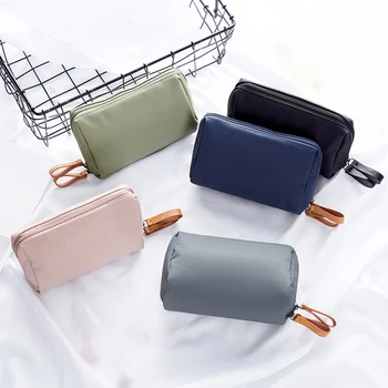 

100PCS / LOT Makeup Bags Fashion Portable Cosmetics Pouchs Travel Ladies Make Up Pouch Women Cosmetic Bag