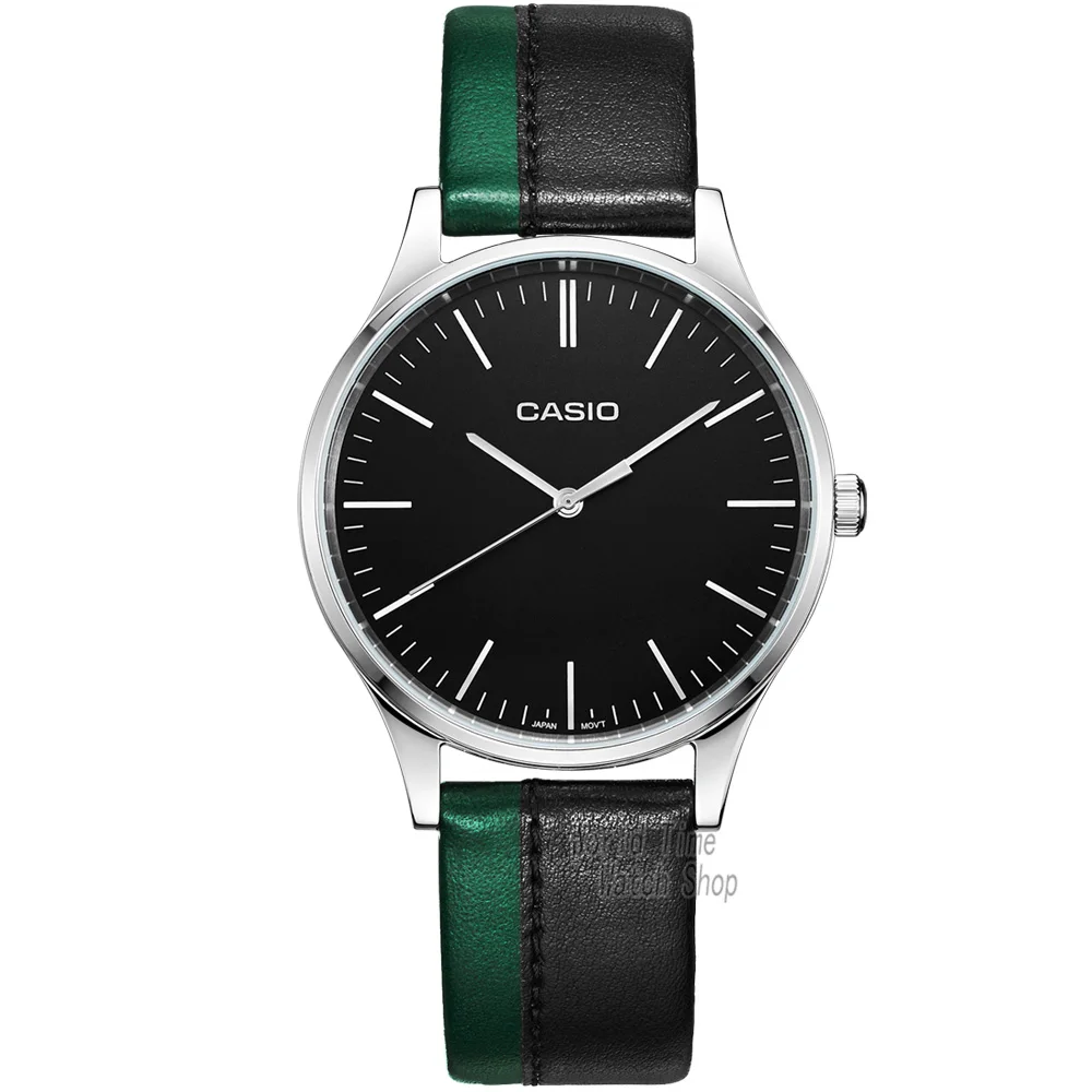 Кварцевые часы Casio Collection mtp-e133l-1e Black/Green Кварцевые часы Casio Collection mtp-e133l-1e Black/Green