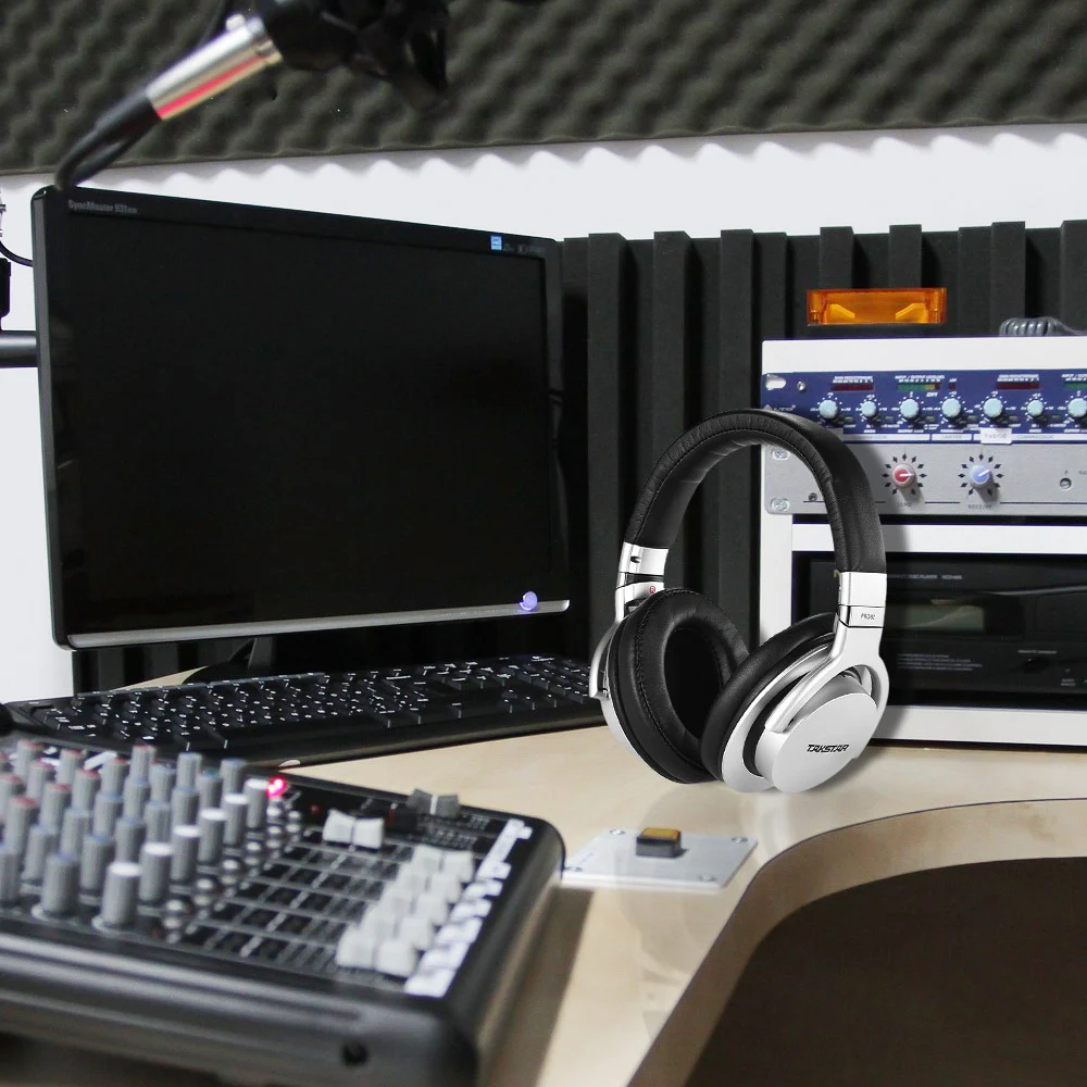 High sensitivit TAKSTAR PRO 82 студийный динамический монитор, гарнитура для записи, мониторинга музыки, игры, игры, чехол