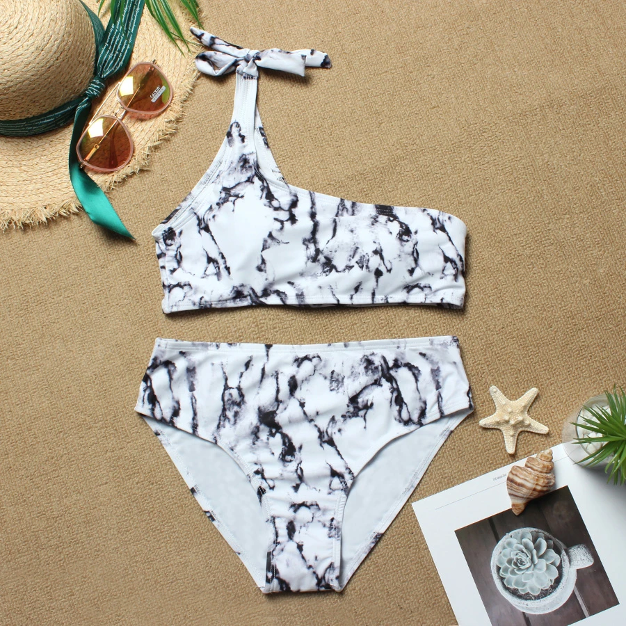 Black tie dye swimsuit Clearance