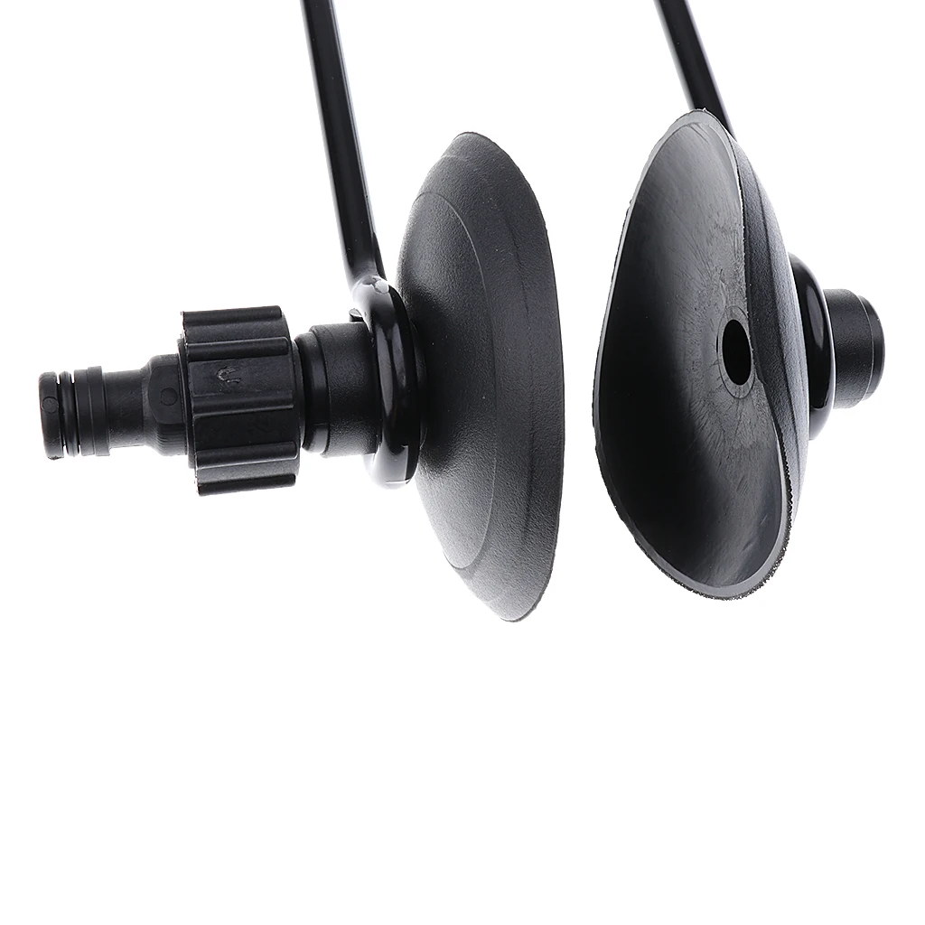 Motor de Popa Acessórios do Motor Grande Retangular Água Flusher Muffs Copos Duplo Fluxo Barco Marinho Dropshipping 123x76mm 5 High Quality Automóveis e motos