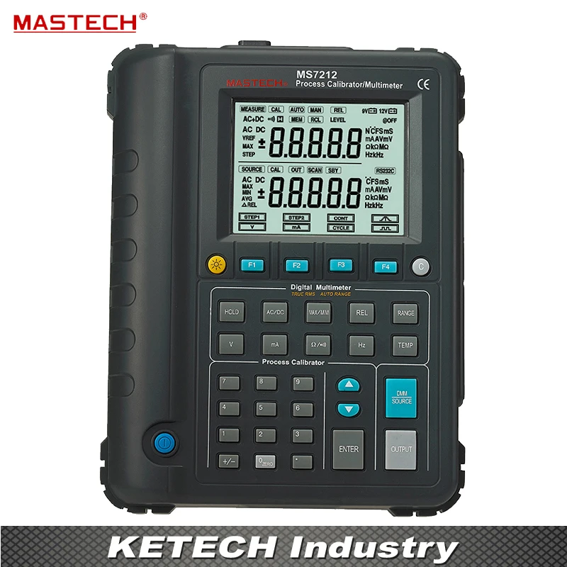 

MS7212 Multifunction Process Calibrator / Correction Voltage And Current Frequency Temperature Resistance