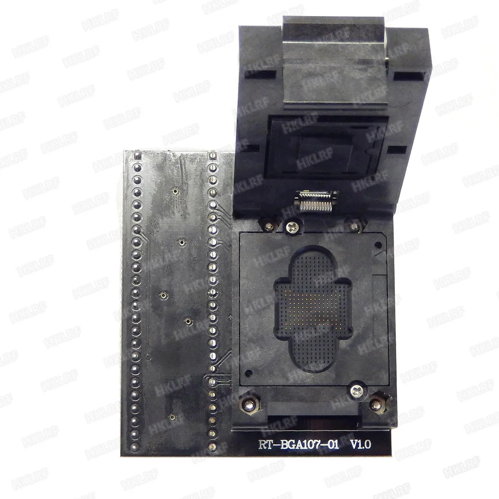 BGA107 гнездо адаптера RT-BGA107-01 POS машина NAND MCP для RT809H универсальный программатор
