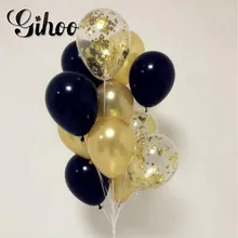15 шт. 12 дюймов гелиевый газ для воздушные шары конфетти воздушный шар комбинации утолщенной жемчуг баллоны для свадебных украшений день рождения