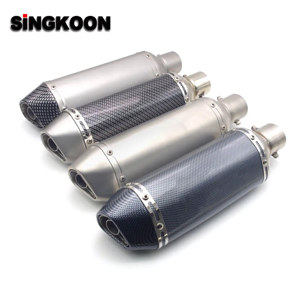 

For Triumph Street Triple Speed Triple Tiger 800 51mm Motorcycle Exhaust Pipe Moto GP Escape Exhaust Scooter Sport Exhaust