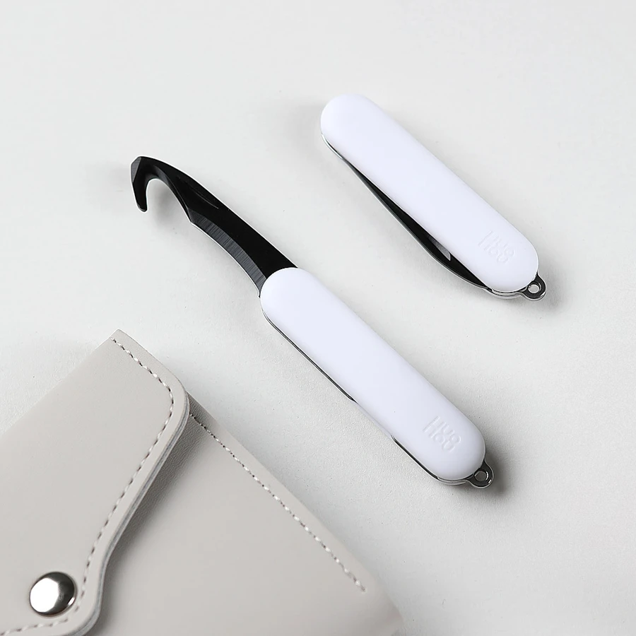 Xiaomi Mijia Mini knife s Box-Opeing knife Sharp простой в использовании небольшой и хороший захват креативный для резки деревянных палочек карандашей линий - Цвет: Белый