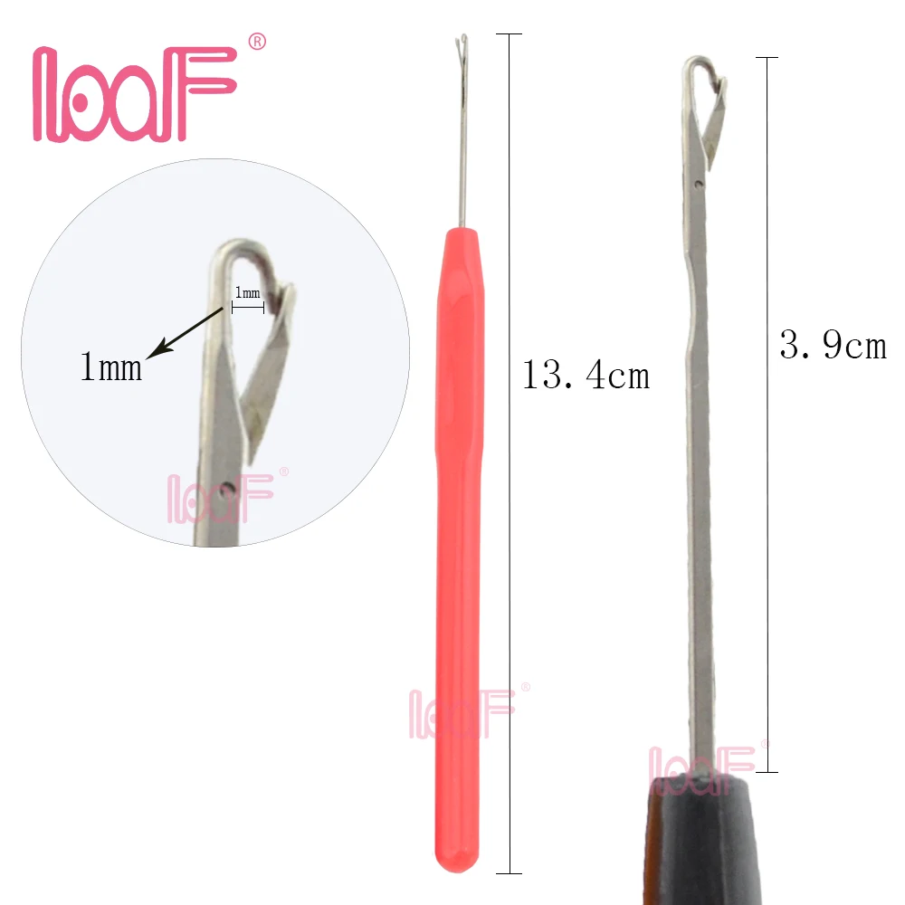 1Pc Crochet Hooks With Plastic Handle Micro Crochet Needle For Knitting  Lace Trim DIY Knitting Tools Supplies 0.5-2.5mm