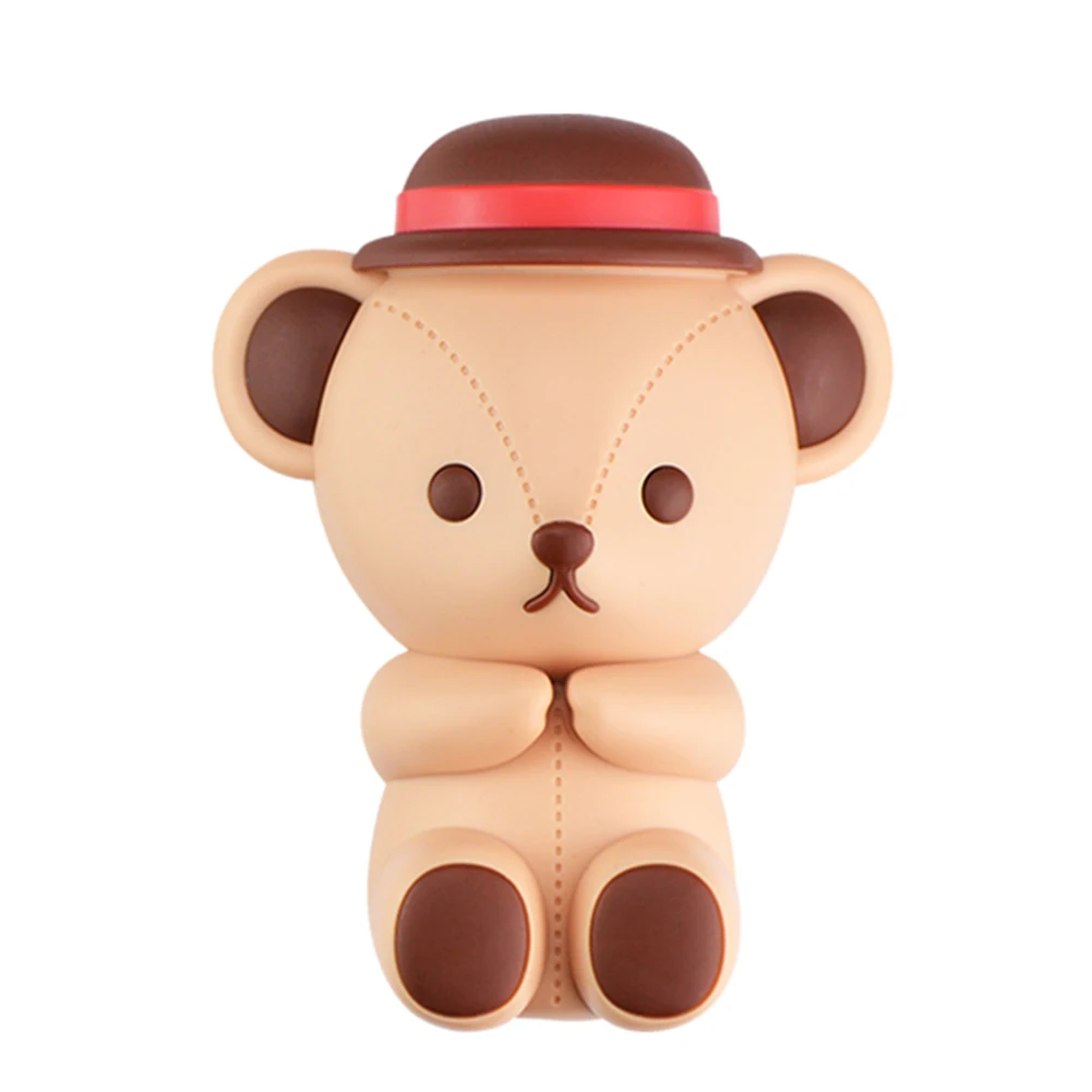 

Portable Cute Bear Power Bank Charger 3350mAh Universal External Battery USB Port Charger For Mobile Phone Charger