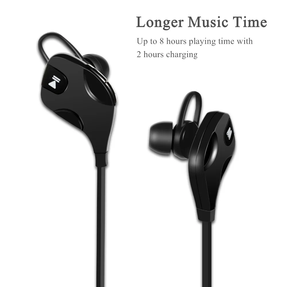 Earphones bluetooth earphone for phone waterproof wireless game with microphone bluetooth earphone sport for iphone HiFi
