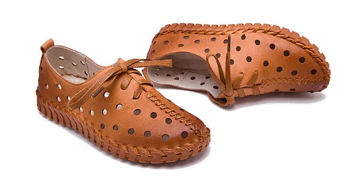 Sneakers Casual Women Flats Shoes Summer Women Hot Authentic Leather Comfortable Shoes For Female Footwear (11)
