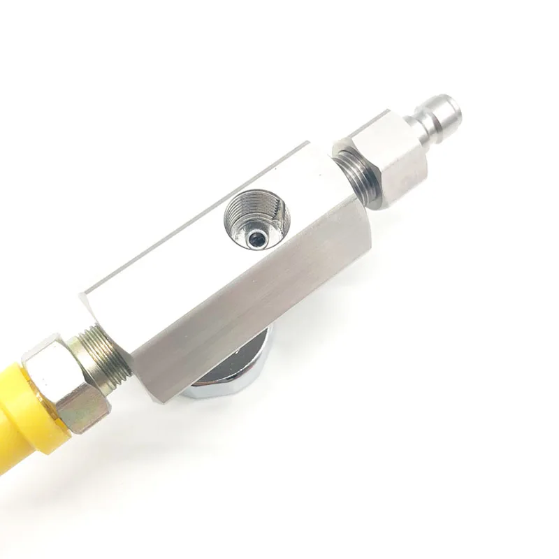 Новая станция клапанов для пейнтбола PCP из нержавеющей стали 4500psi|Пейнтбольные