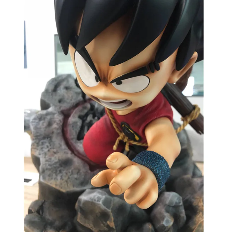 Dragon Ball детства Гоку 1/3 армейские сцены смолы статуя украшения фигурку Коллекция Модель Giocattolo G2612