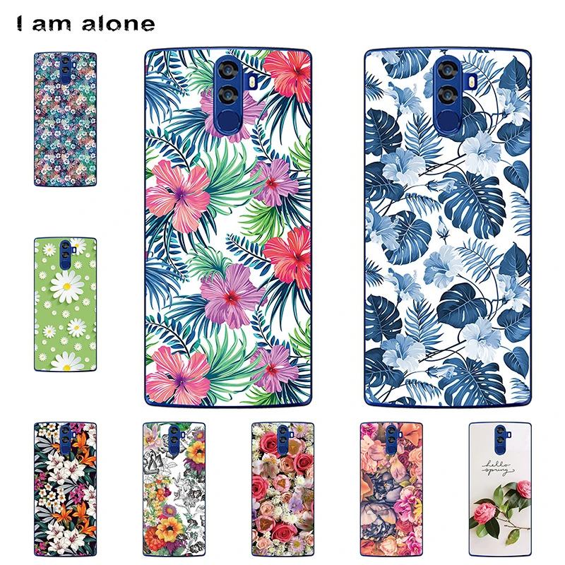 

I am alone Phone Cases For DOOGEE BL12000 Pro 6.0 inch Solf TPU Cellphone Fashion For DOOGEE BL12000 Pro DIY Case Shipping Free