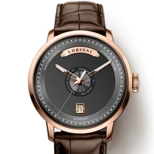 Switzerland New LOBINNI Men Watch Luxury Brand Japan MIYOTA Auto Mechanical MOVT Men's Watches Sapphire Leather Relogio L16050-4 цена Switzerland New LOBINNI Men Watch Luxury Brand Japan MIYOTA Auto Mechanical MOVT Men's Watches Sapphire Leather Relogio L16050-4 цены онлайн