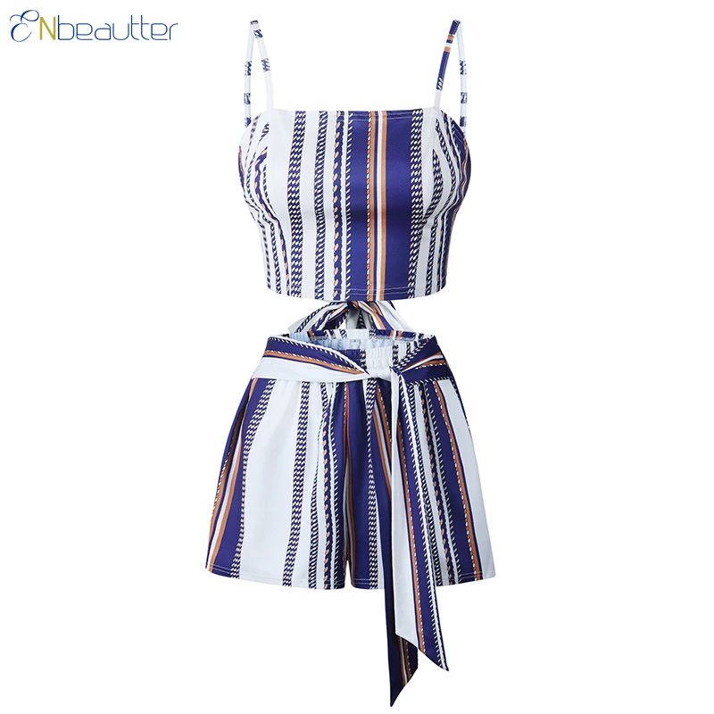 ENbeautter Stomacher Strapless Two Piece Set Women...