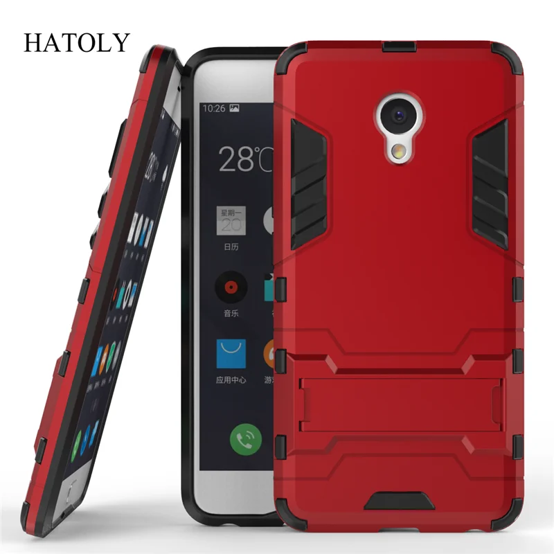 

HATOLY For Cover Meizu M3E Case Robot Armor Rugged Rubber Slim Hard Phone Case for Meizu M3E Cover for Meizu M3E /Meilan M1E