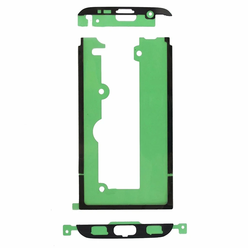 

5 pcs Wholesale Back Cover Door Adhesive Sticker Waterproof Frame Sticker For Samsung Galaxy S7 Edge LCD Back Sticker
