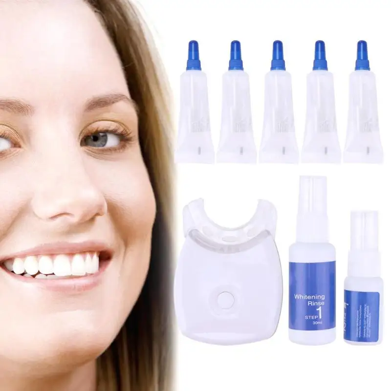 

Teeth Whitening Device Set Light Bleaching Ion Teeth Cleaning Instrument Dental Bleaching System Tooth Whitening Hot