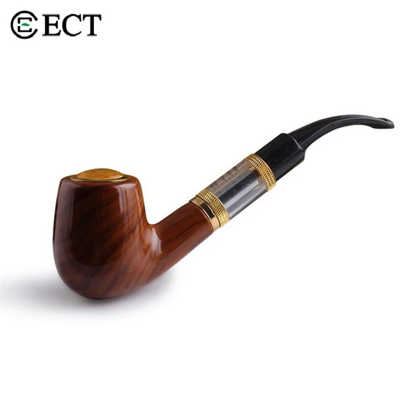 

Electronic Cigarette ECT ePipe 618 VAPE Kit E pipe 618 Vapor with wood built in one 18650 battery Rechargeable E Pipe