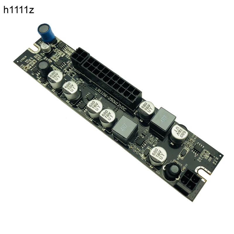 

Newest PICO PSU ATX 24Pin MINI ITX Power Supply Adapter Card LR1106 250W 12V DC For Computer Bitcoin Miner Antminer Mining Riser